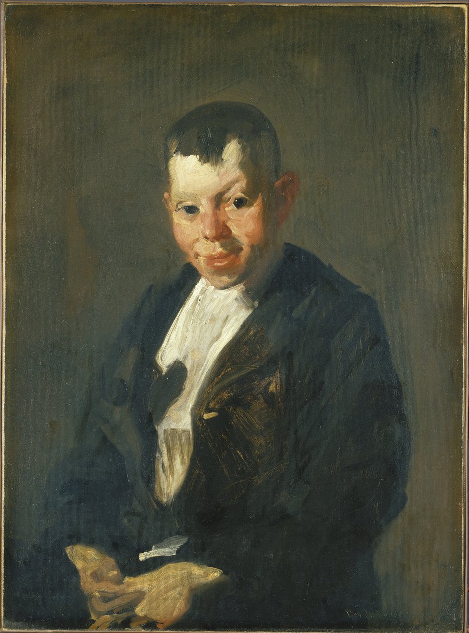 Newsboy autorstwa George Bellows