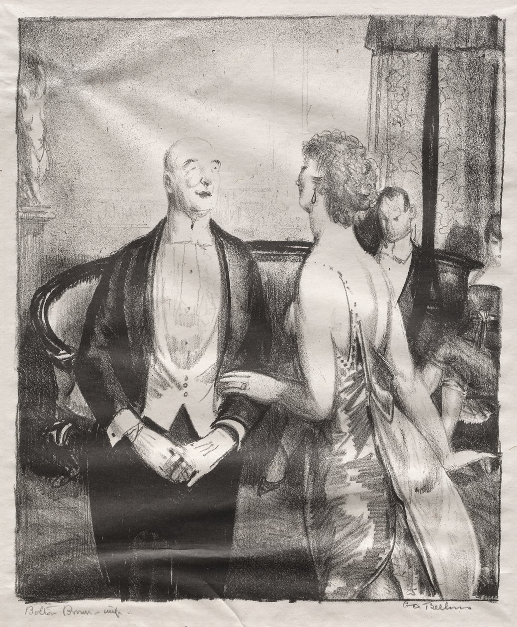 Krytyk salonowy autorstwa George Bellows