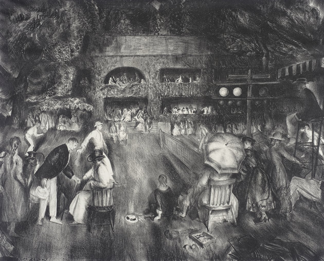 Turniej autorstwa George Bellows