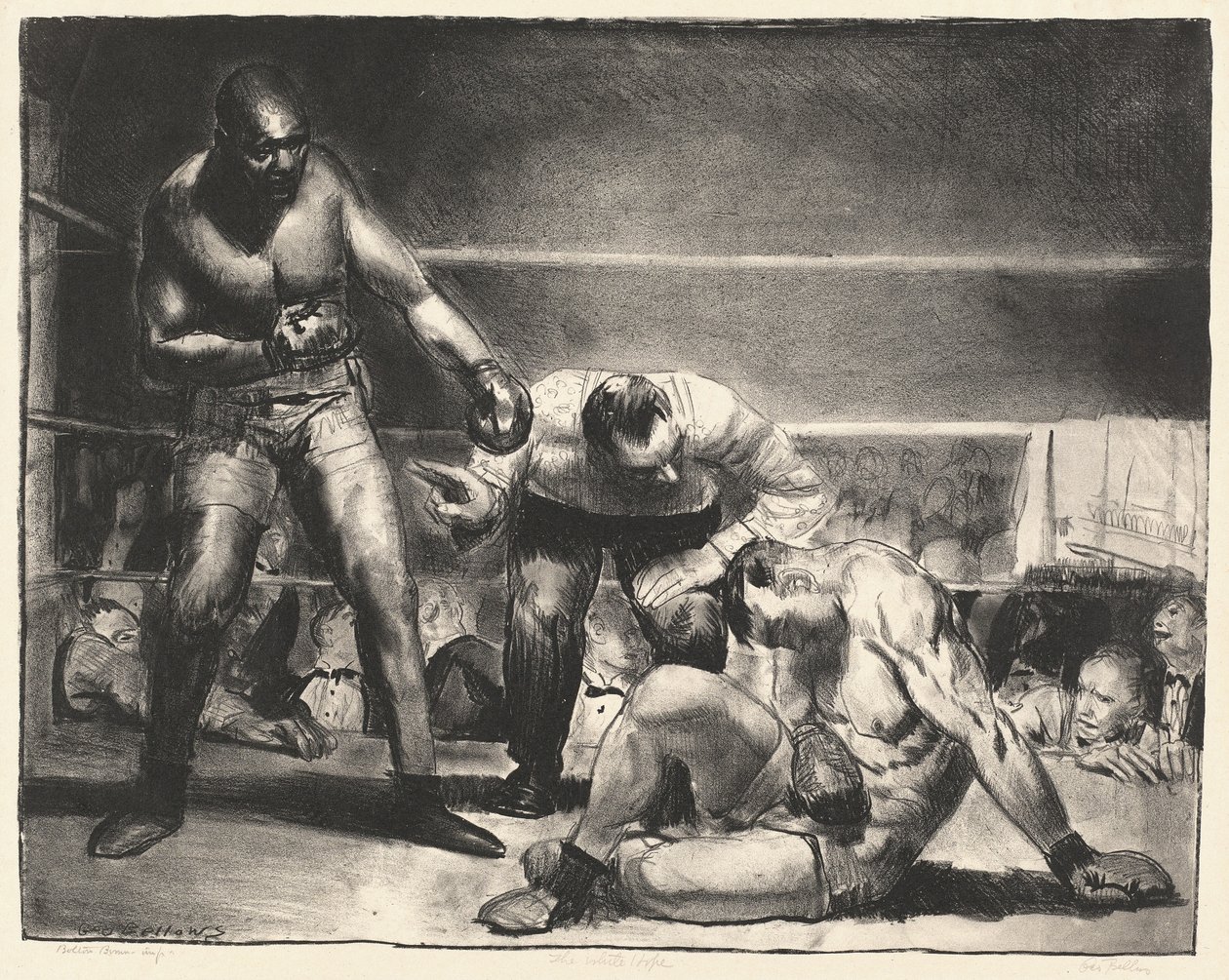Biała nadzieja autorstwa George Bellows
