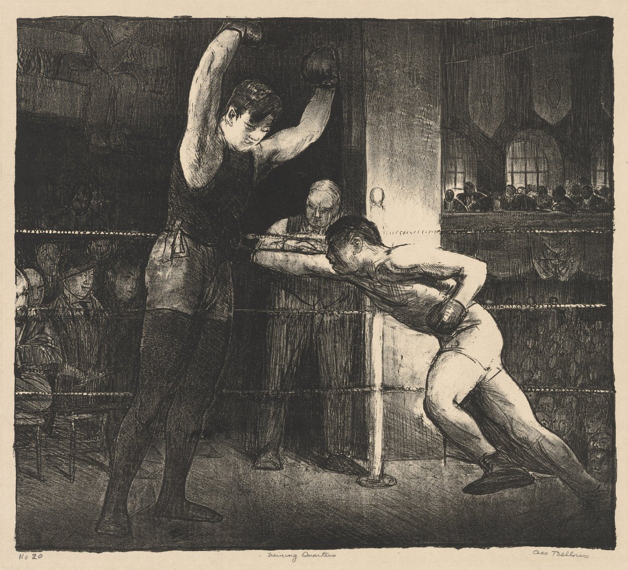 Ośrodek szkoleniowy autorstwa George Bellows