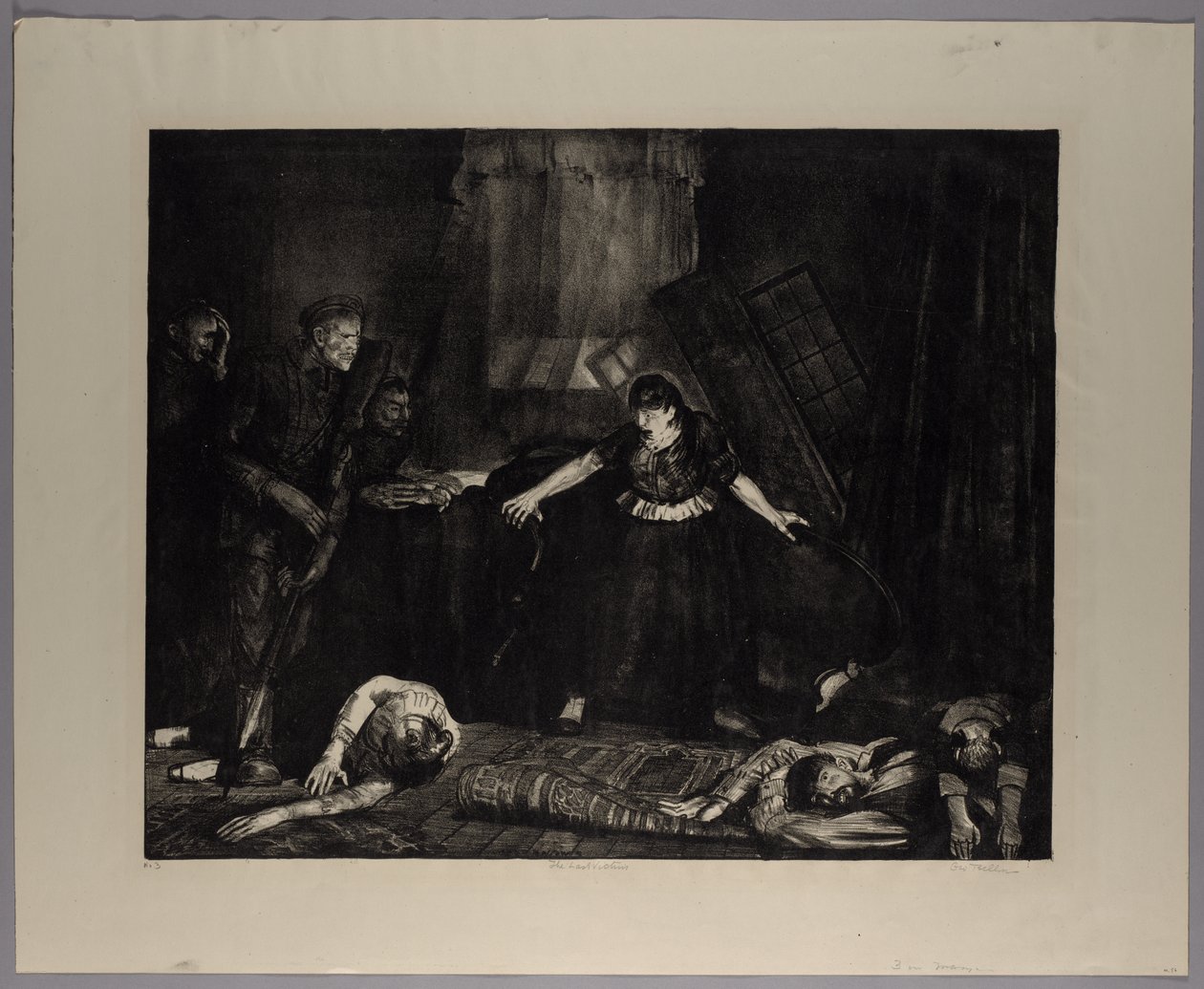 Seria wojenna: Ostatnia ofiara autorstwa George Bellows