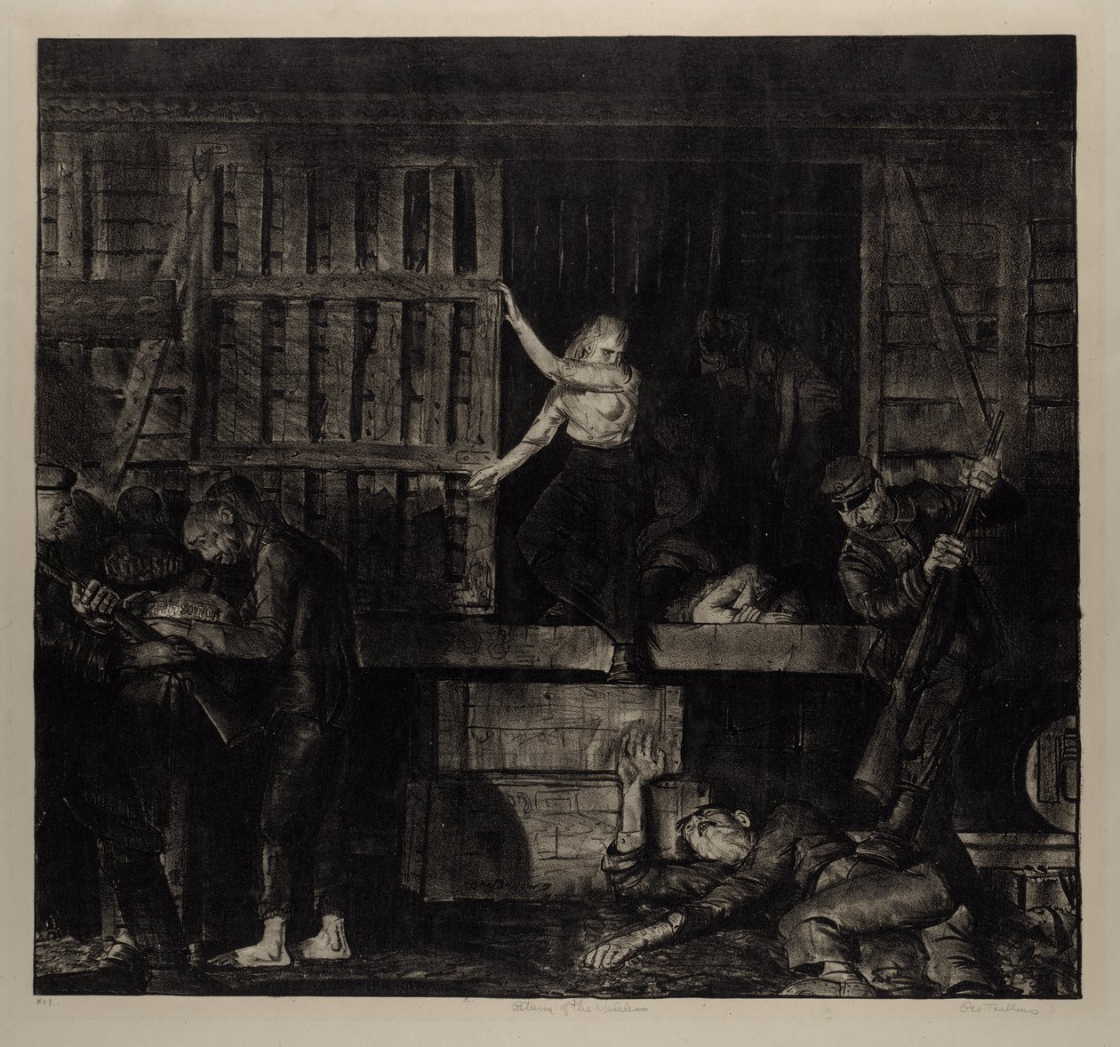 Seria „Wojna”: Powrót bezużytecznych autorstwa George Bellows
