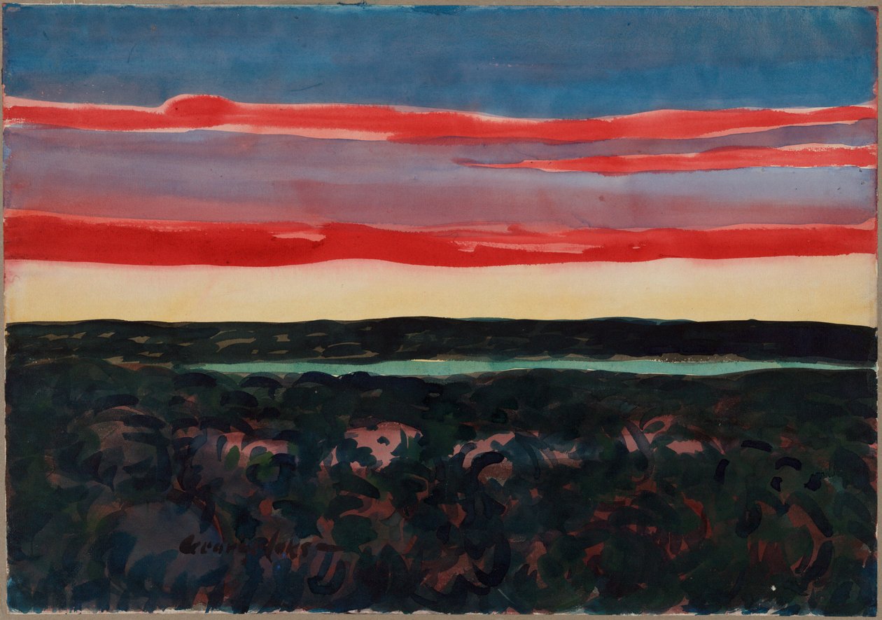 Wieczorny Splendor autorstwa George Benjamin Luks