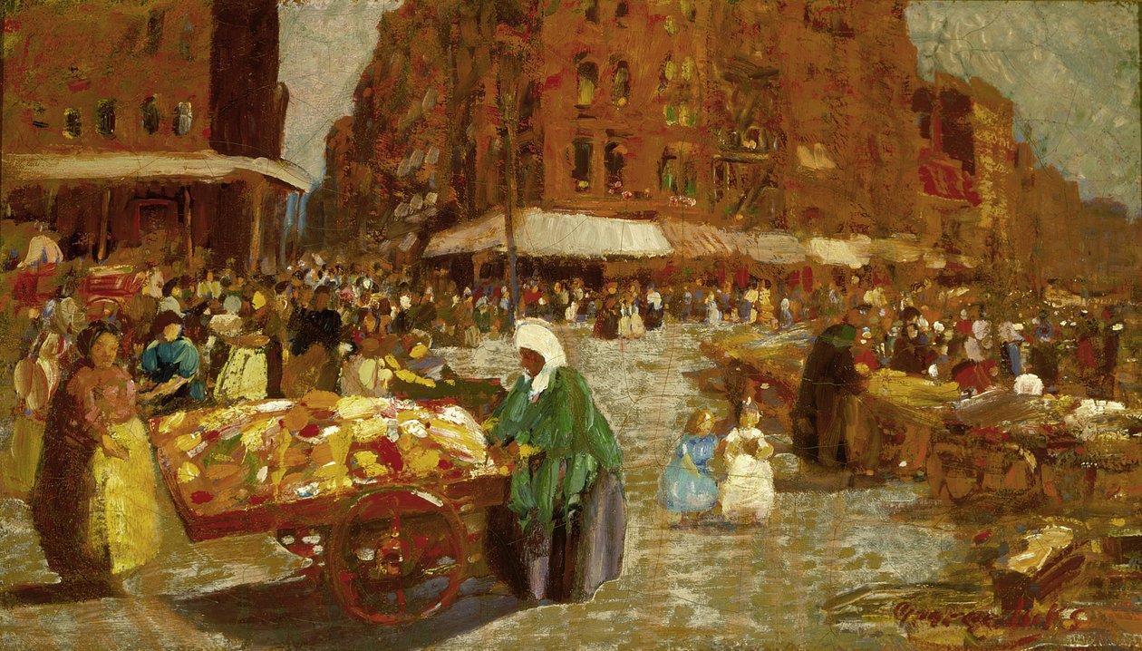 Houston Street autorstwa George Benjamin Luks