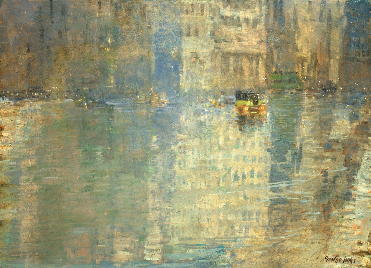 Plac Madisona autorstwa George Benjamin Luks