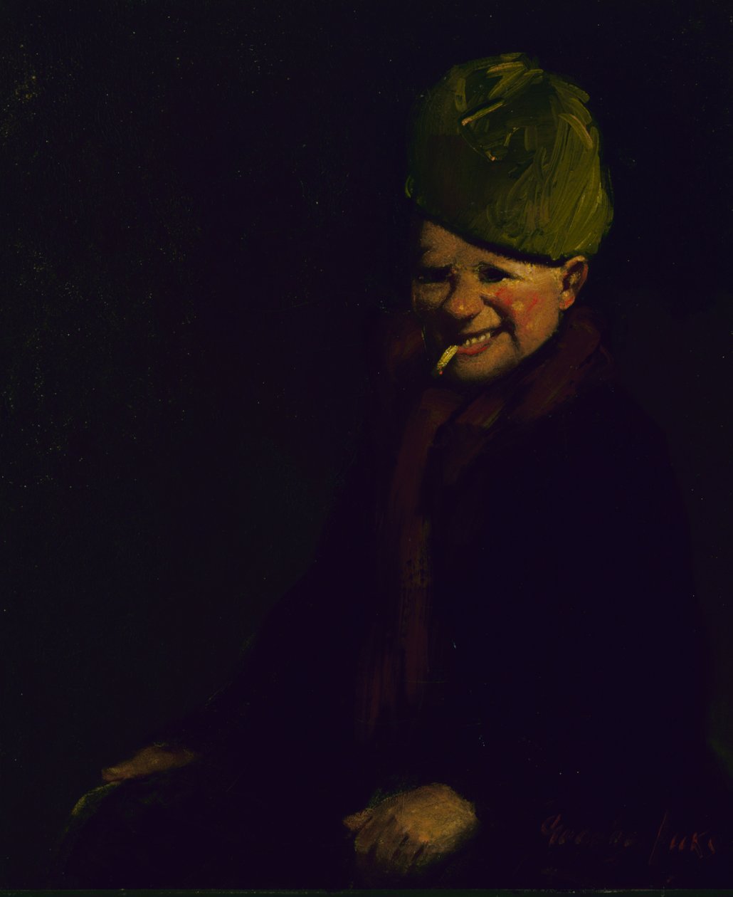 Strzelec noworoczny, 1917. autorstwa George Benjamin Luks