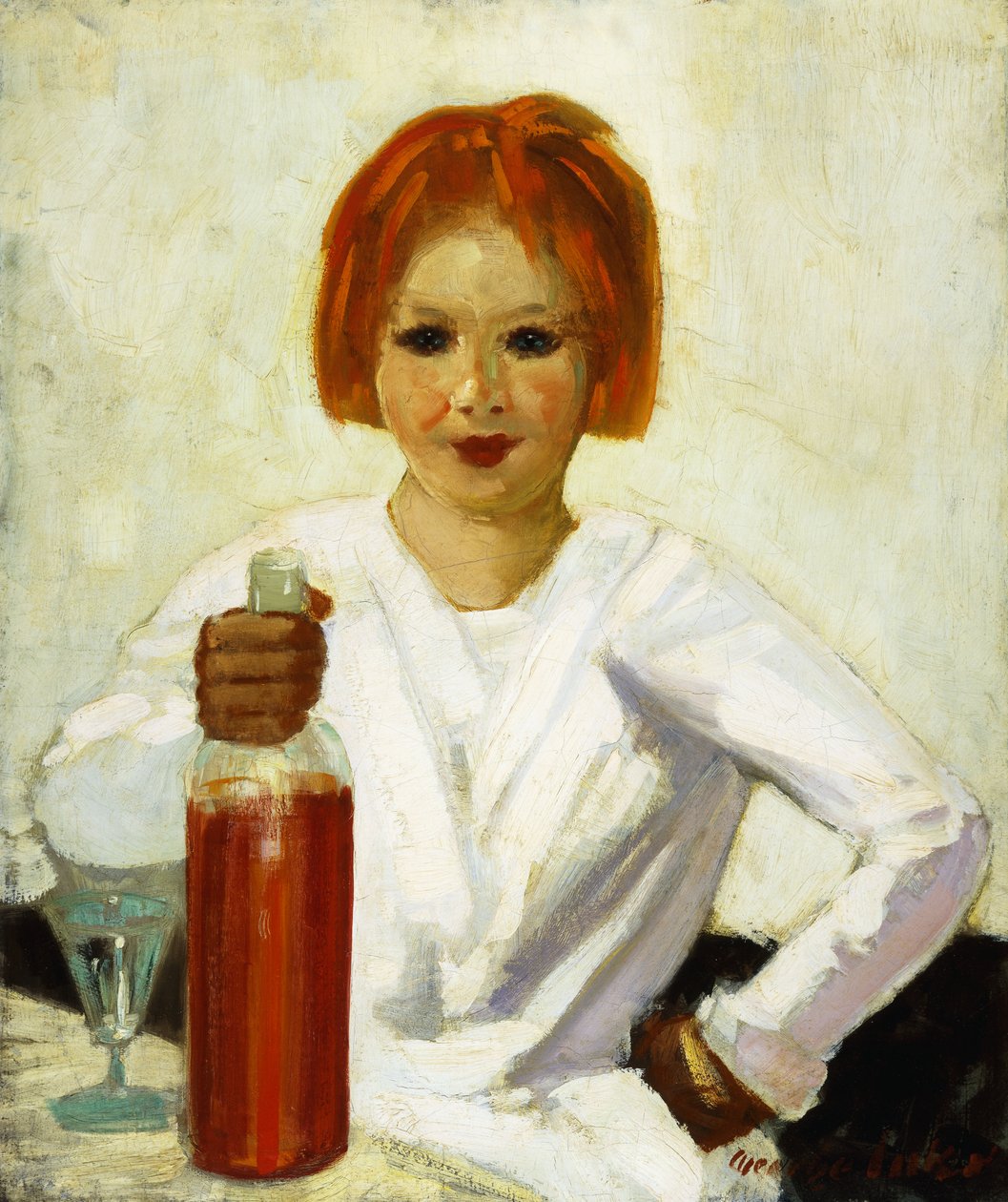 Córka Klauna autorstwa George Benjamin Luks