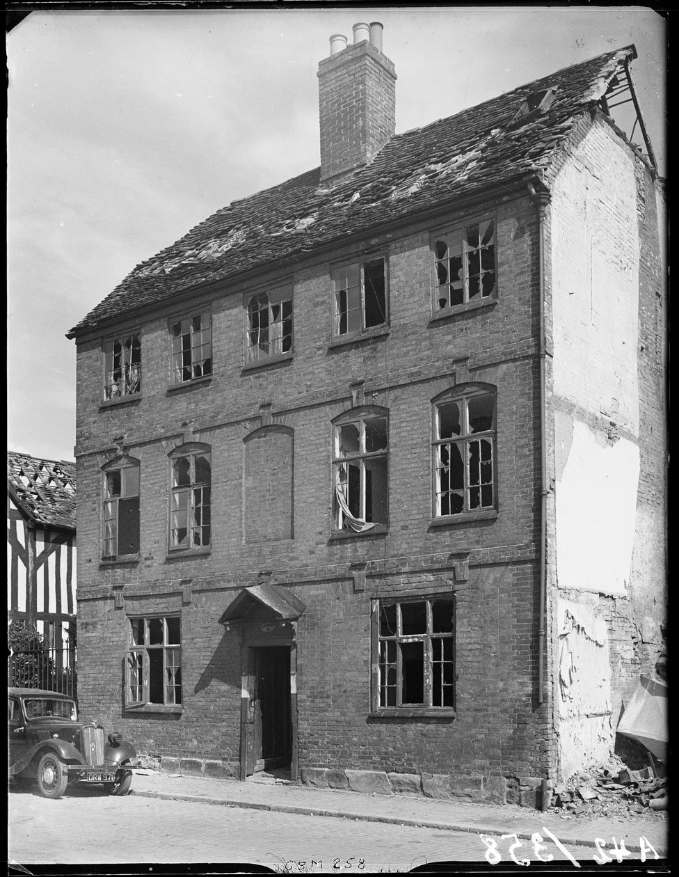 27-28 Greyfriars Lane, Coventry, Coventry, Coventry, 1941. autorstwa George Bernard Mason