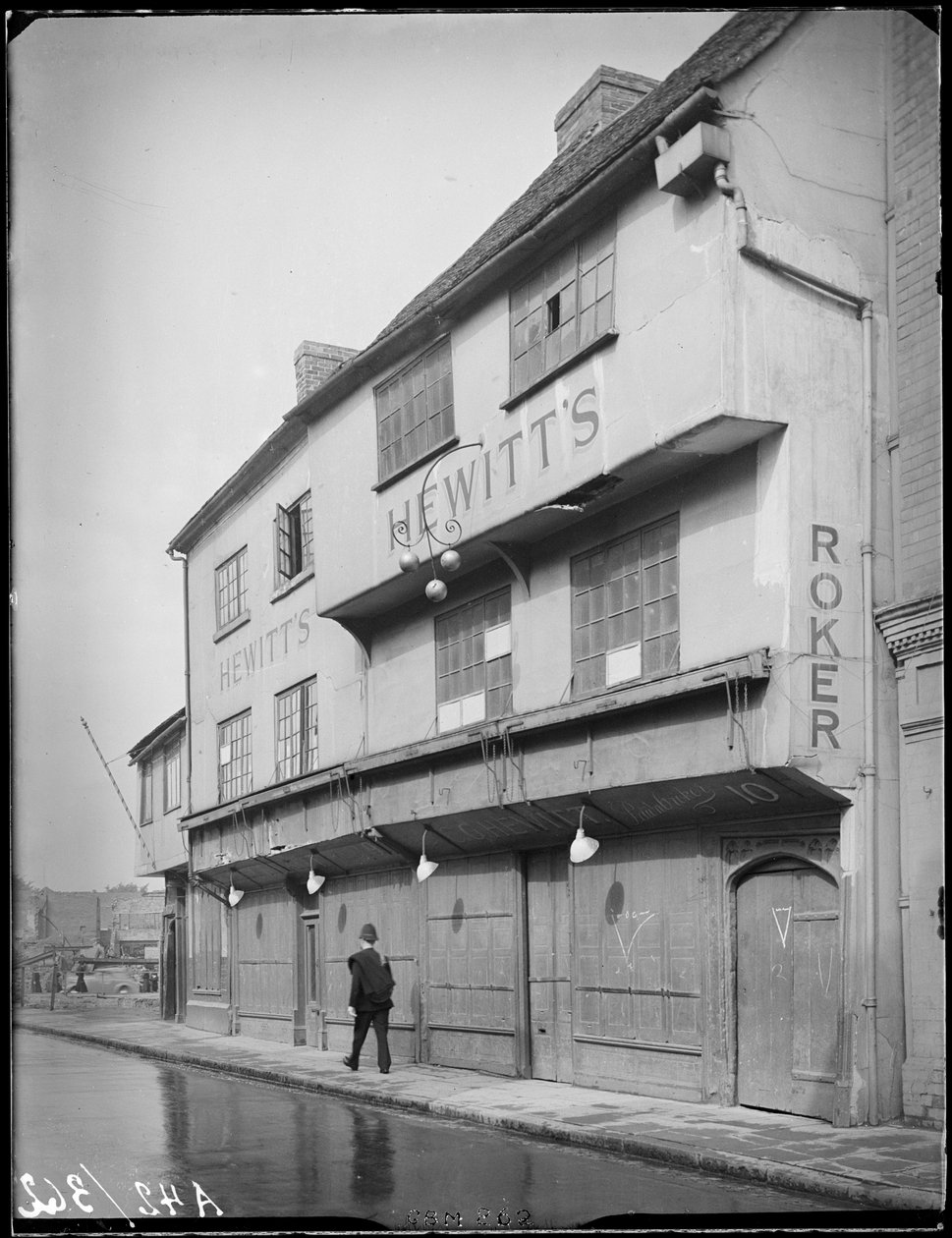8-10 Much Park Street, Coventry, Coventry, Coventry, 1941. autorstwa George Bernard Mason