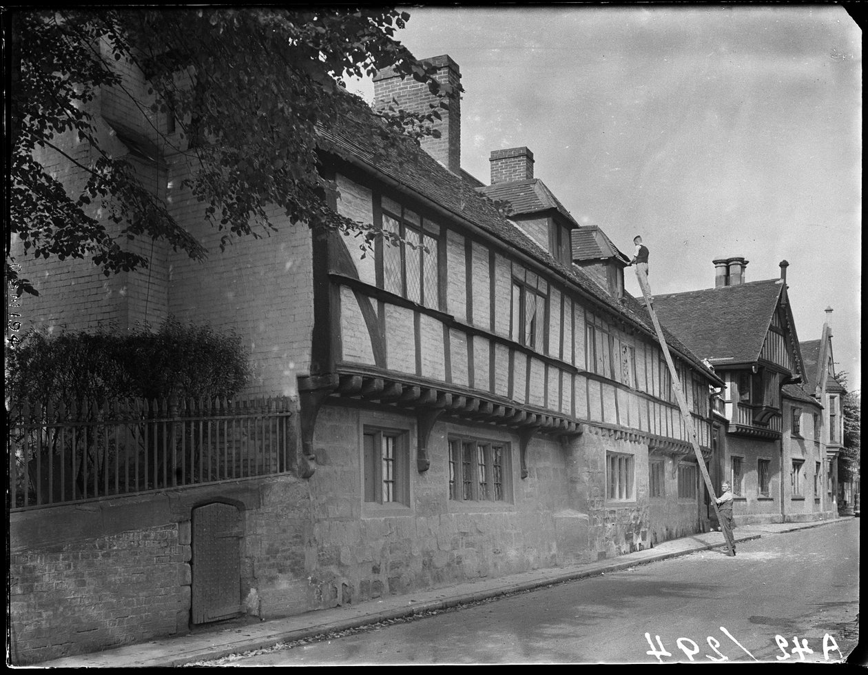 Szkoła Bablake, Hill Street, Coventry, 1941. autorstwa George Bernard Mason