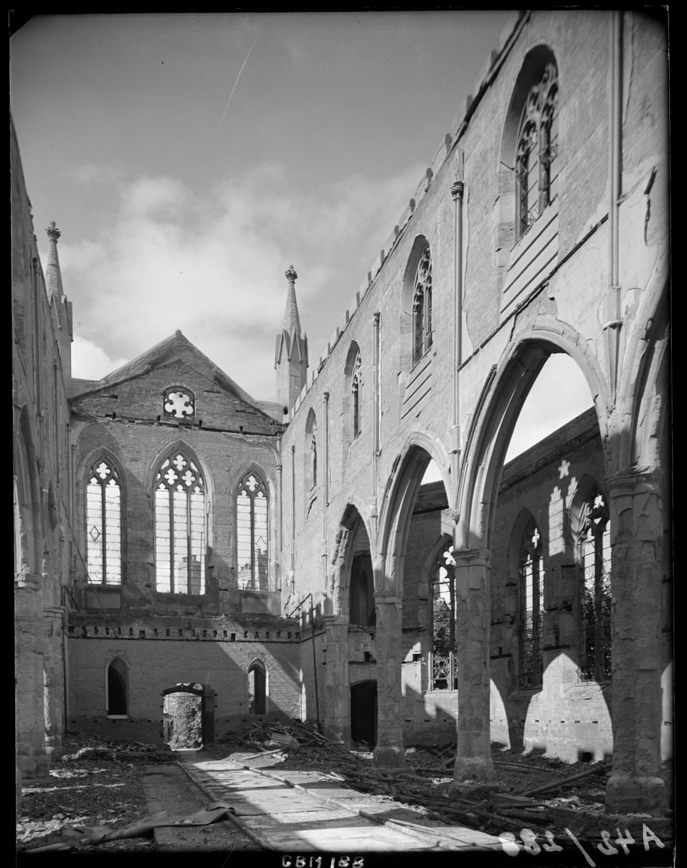 Christ Church, New Union Street, Coventry, 1941. autorstwa George Bernard Mason