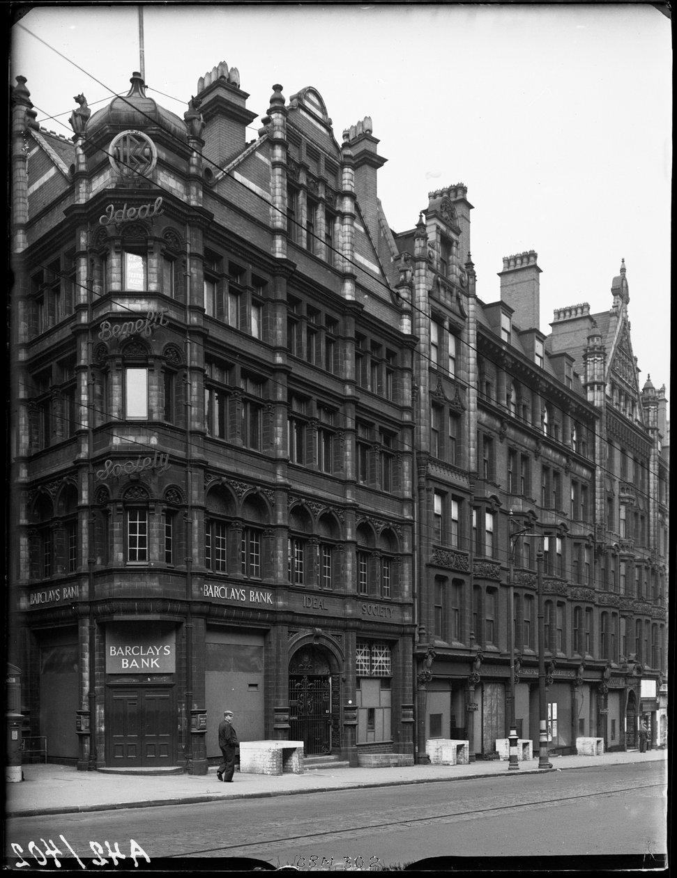 Coleridge Chambers, 175-177 Corporation Street, Birmingham, 1941. autorstwa George Bernard Mason