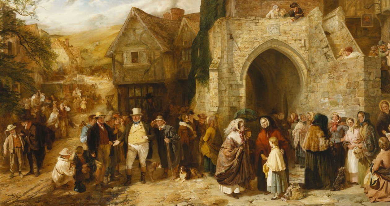Targi Statutowe, 1859 autorstwa George Bernard O