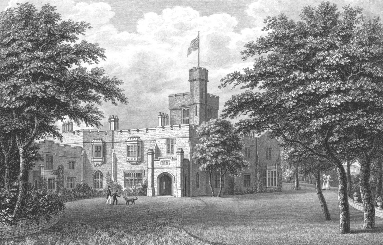 Św. Klara, Ryde, Wyspa Wight, 1830 autorstwa George Brannon