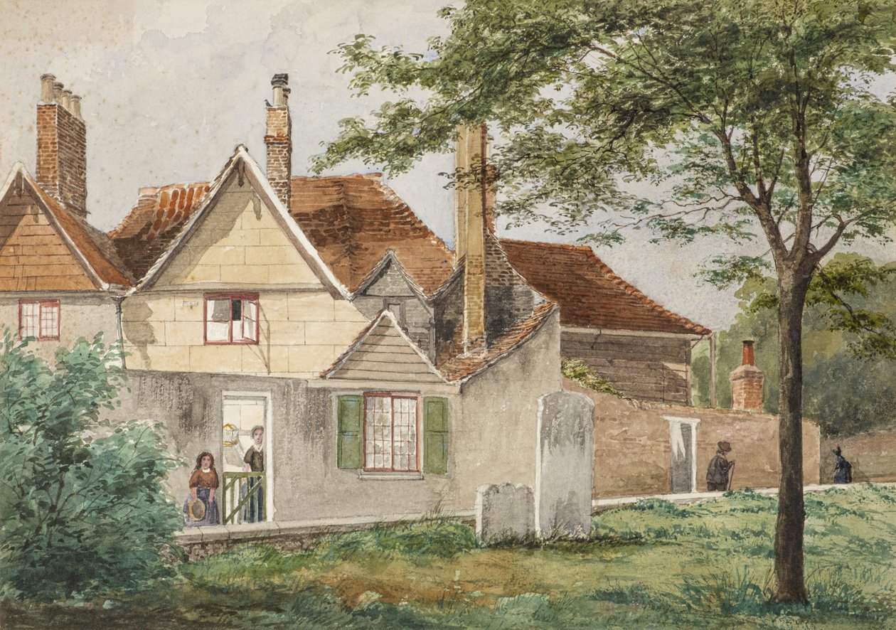 Domki letniskowe w Trevanion Street, Dover autorstwa George Buchanan Wollaston