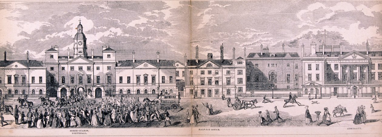 Panorama Londynu, 1849 autorstwa George C Leighton