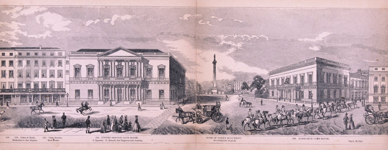 Panorama Londynu, 1849 autorstwa George C Leighton