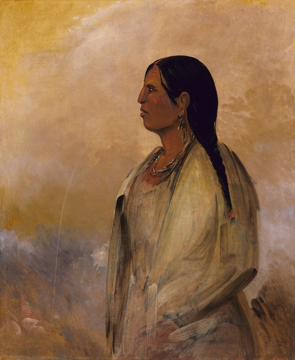Kobieta Choctaw autorstwa George Catlin
