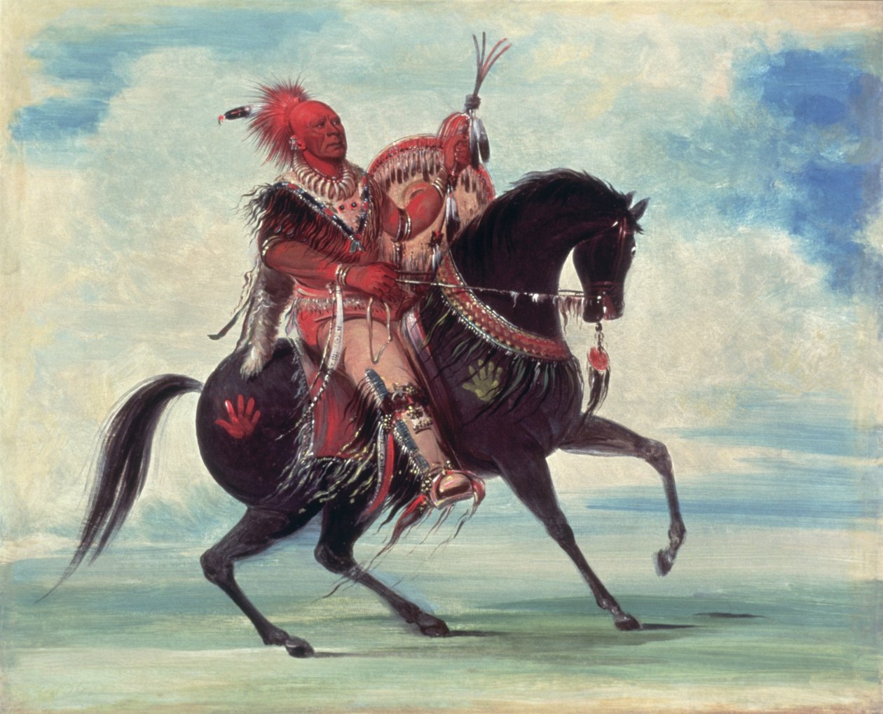 Główny Keokuk autorstwa George Catlin