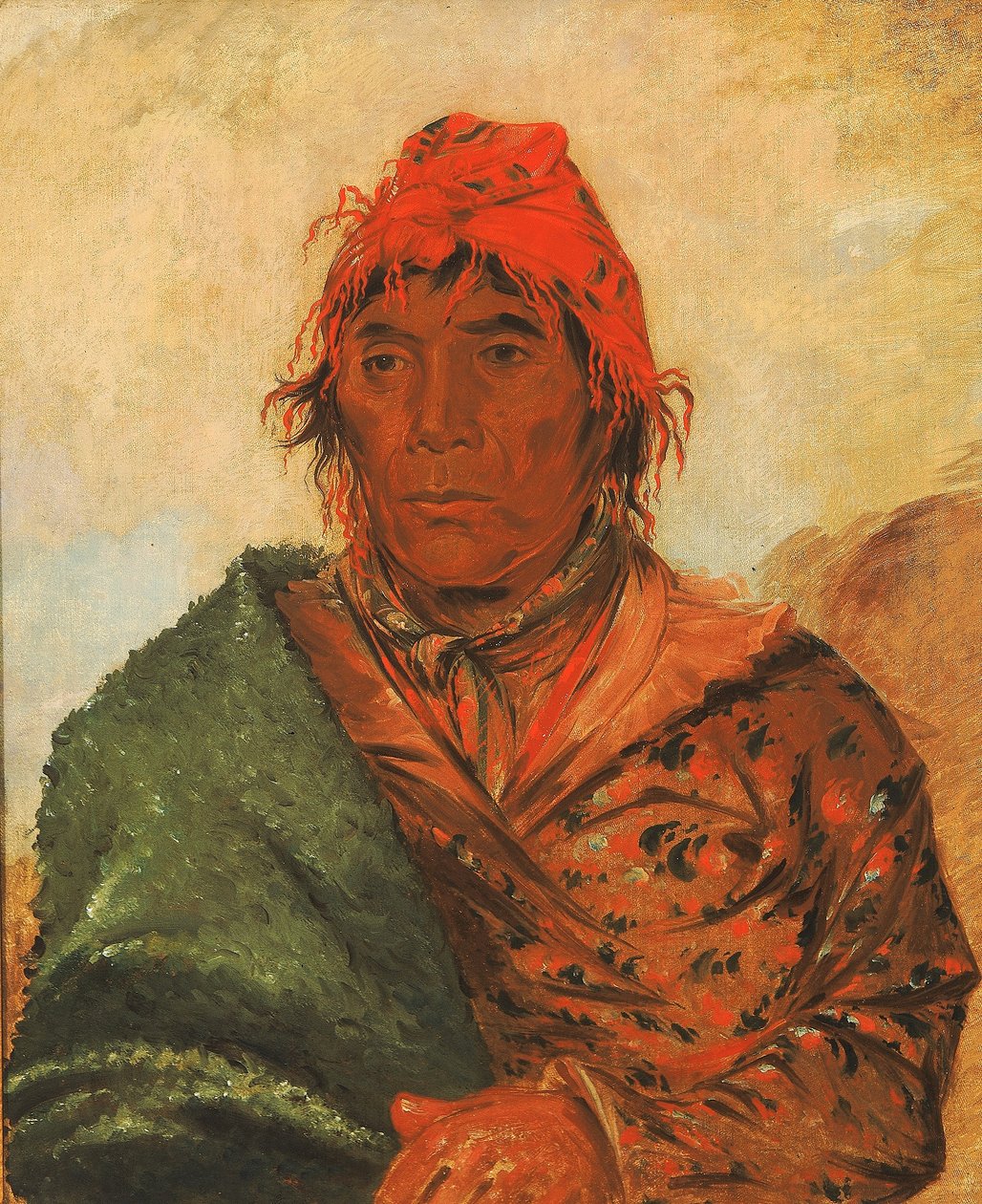 Ee-mat-lá-, król Filip, drugi wódz autorstwa George Catlin