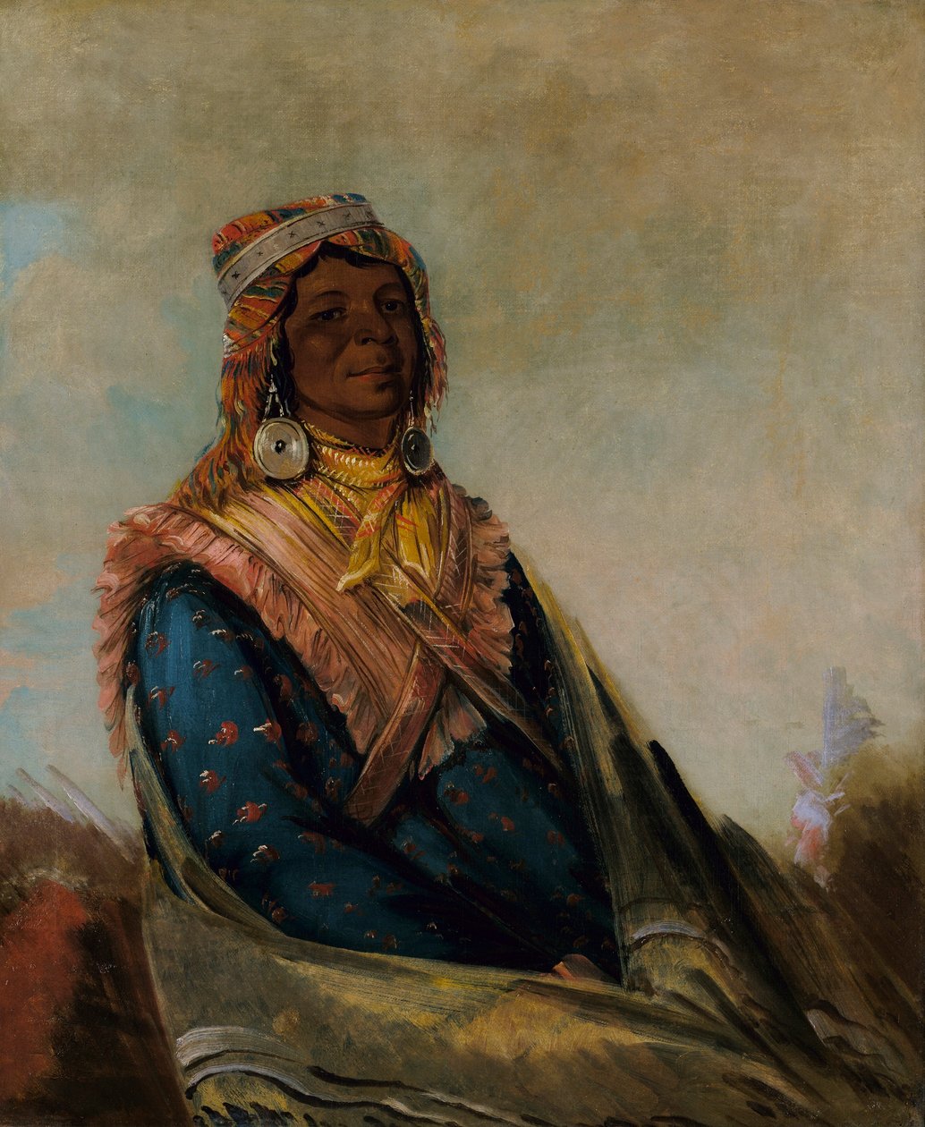 Ho-ho-ho-ho-ho-ho, Sam Perryman autorstwa George Catlin