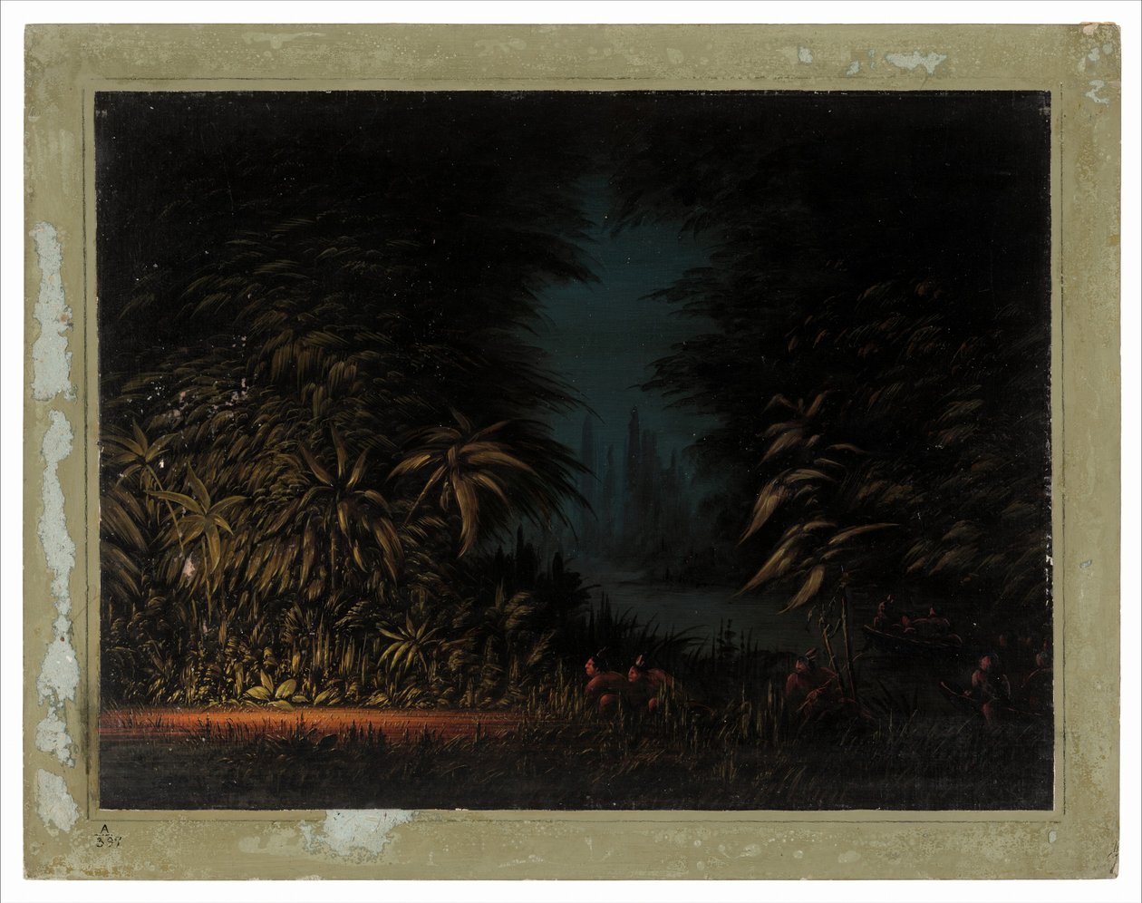 Głupi ogień - Zurumati autorstwa George Catlin
