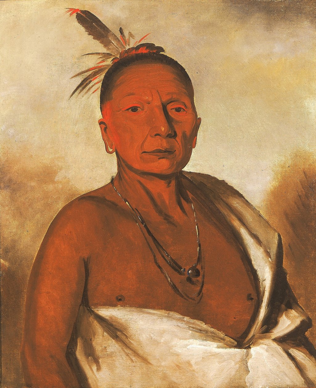 Kid-á-day, wybitny odważny autorstwa George Catlin