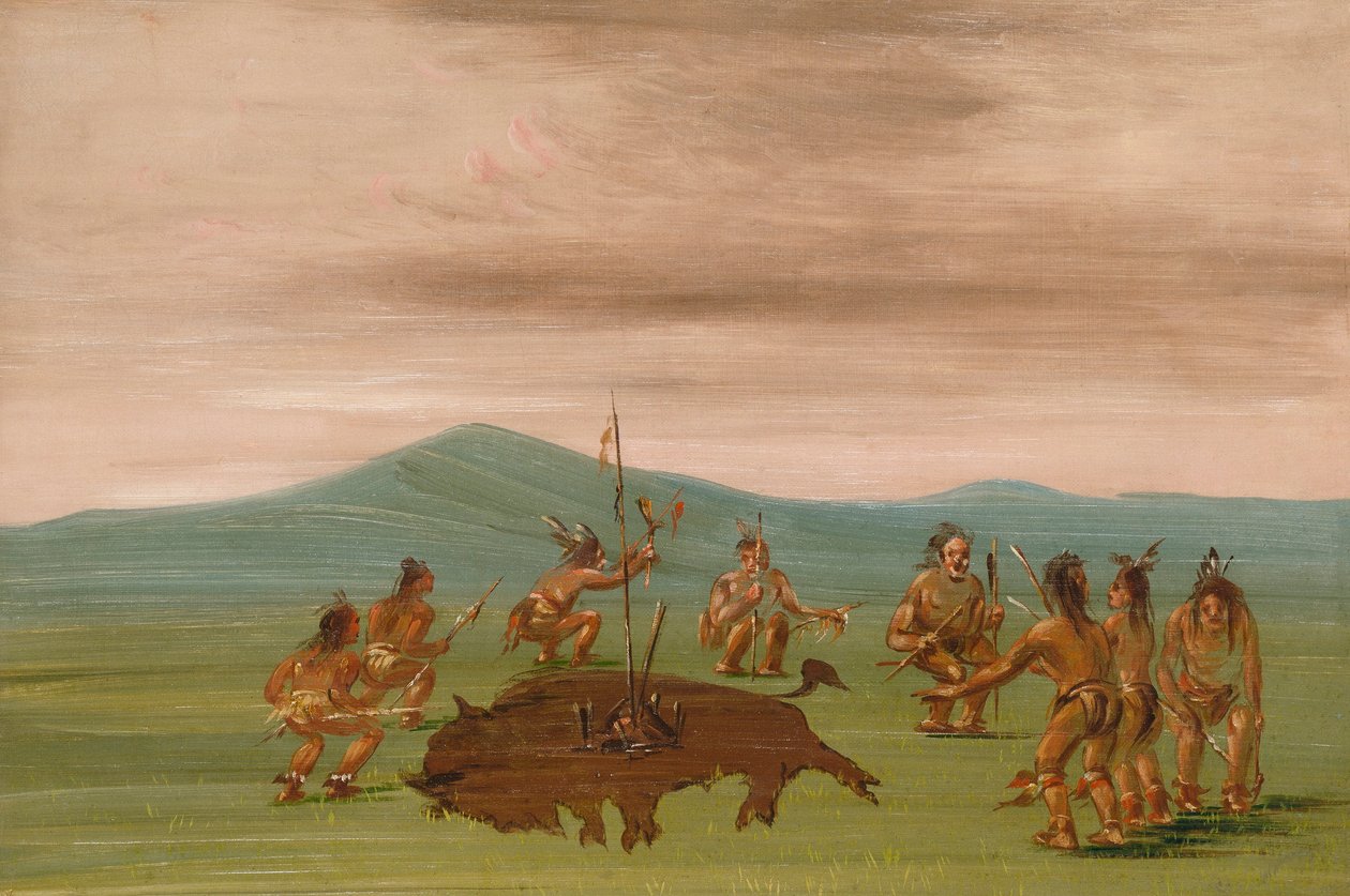 Medyczny Bawół Siuksów autorstwa George Catlin