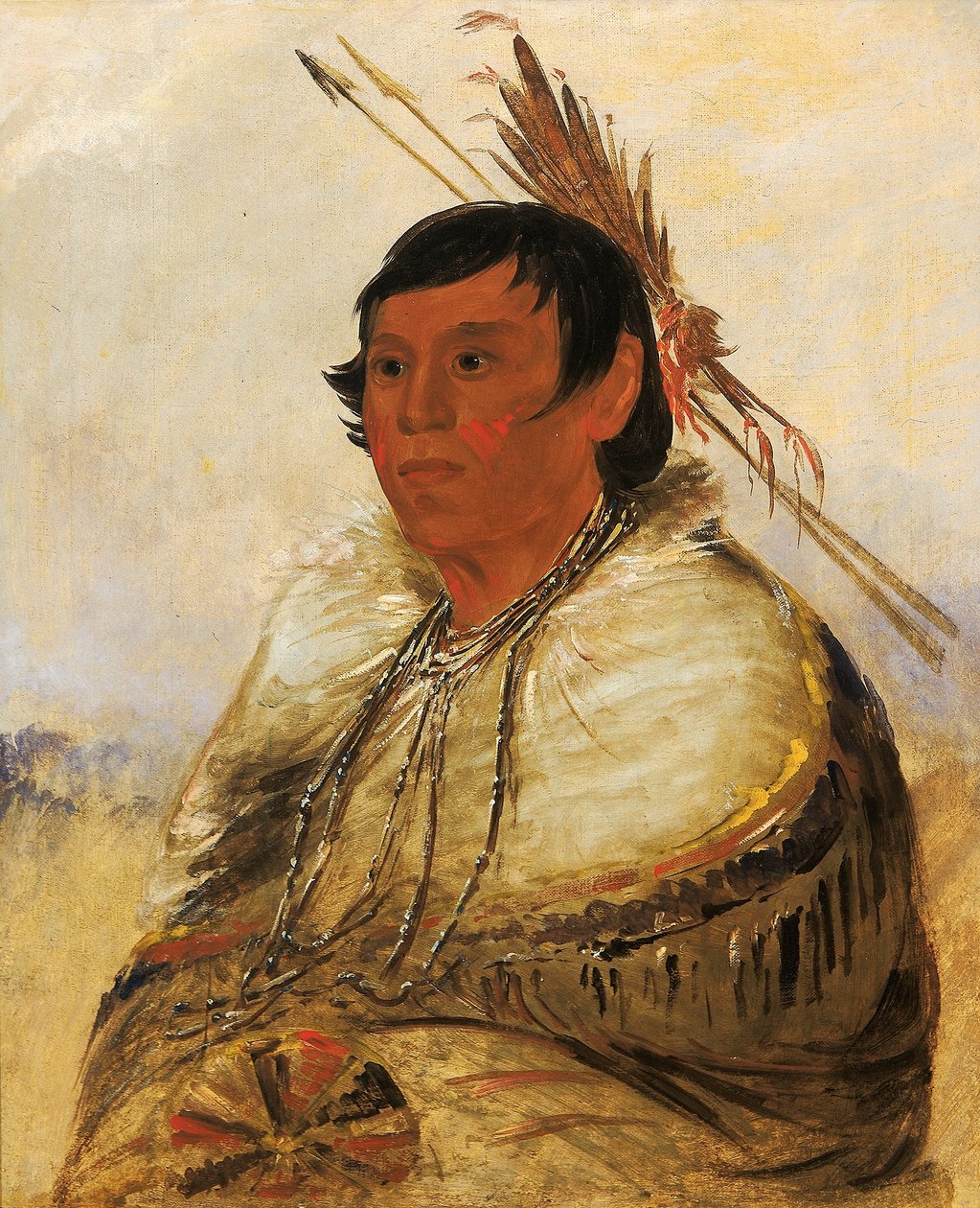 Ni-a-có-mo, Napraw stopą, odważny autorstwa George Catlin