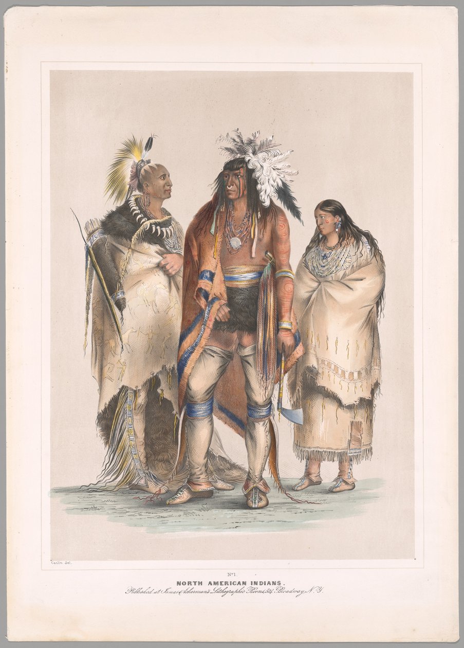 Indianie Ameryki Północnej autorstwa George Catlin