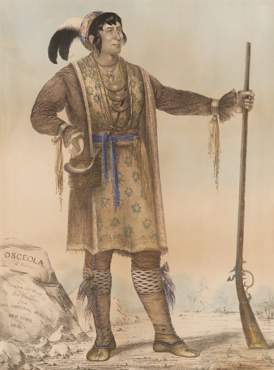 Osceola autorstwa George Catlin