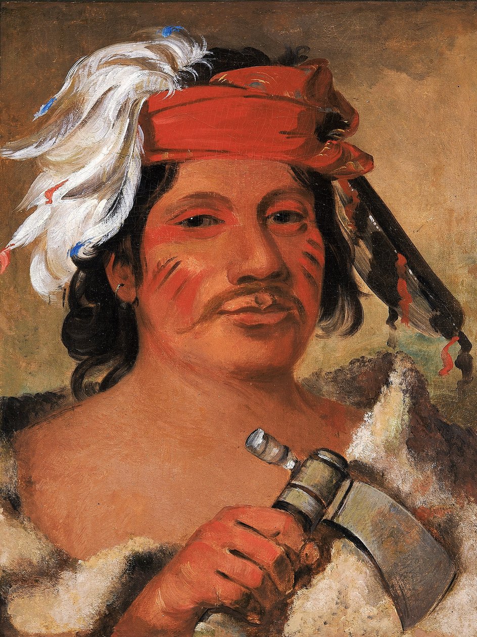 Seneka Steele, wielki libertyn autorstwa George Catlin