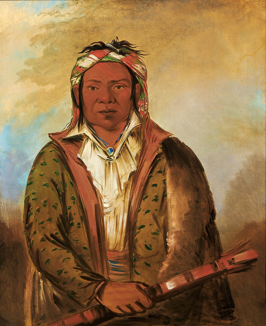 Shee-náh-wee, 1830. autorstwa George Catlin
