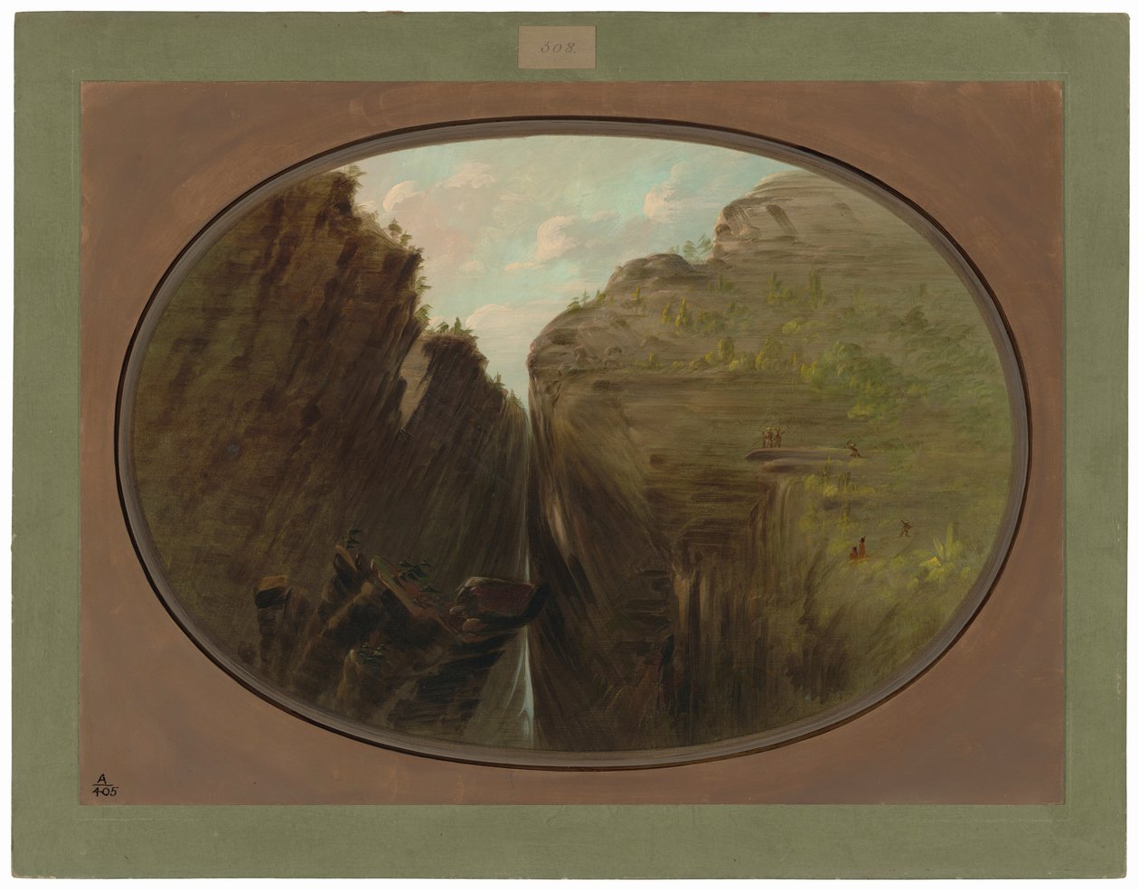 Szczelina żuka autorstwa George Catlin