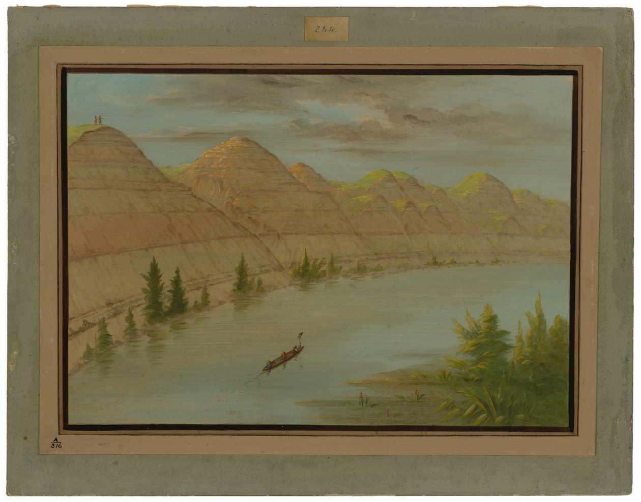 Zobacz w „Grand Detour”, Upper Missouri autorstwa George Catlin