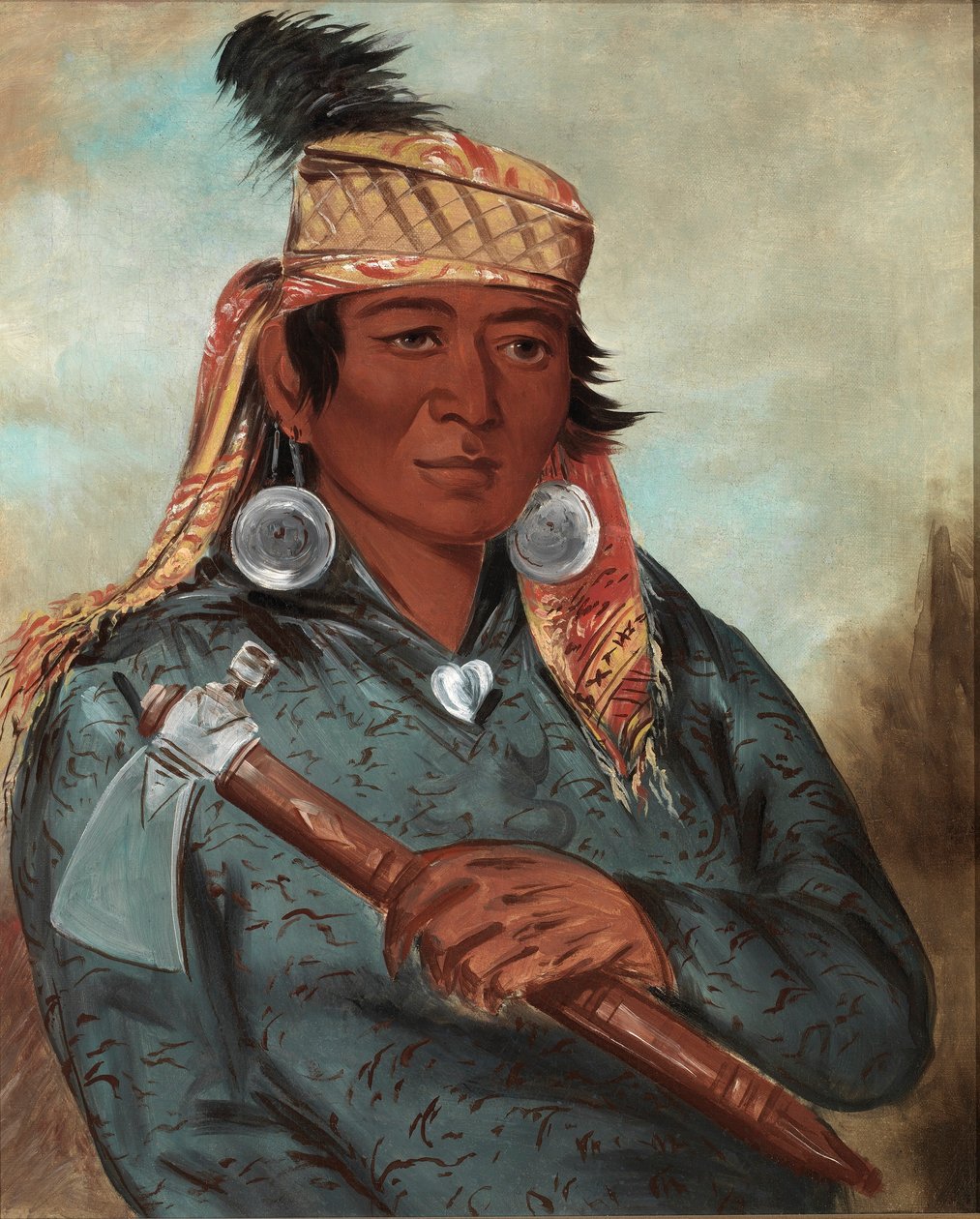 Wáh-pe-say, The White autorstwa George Catlin