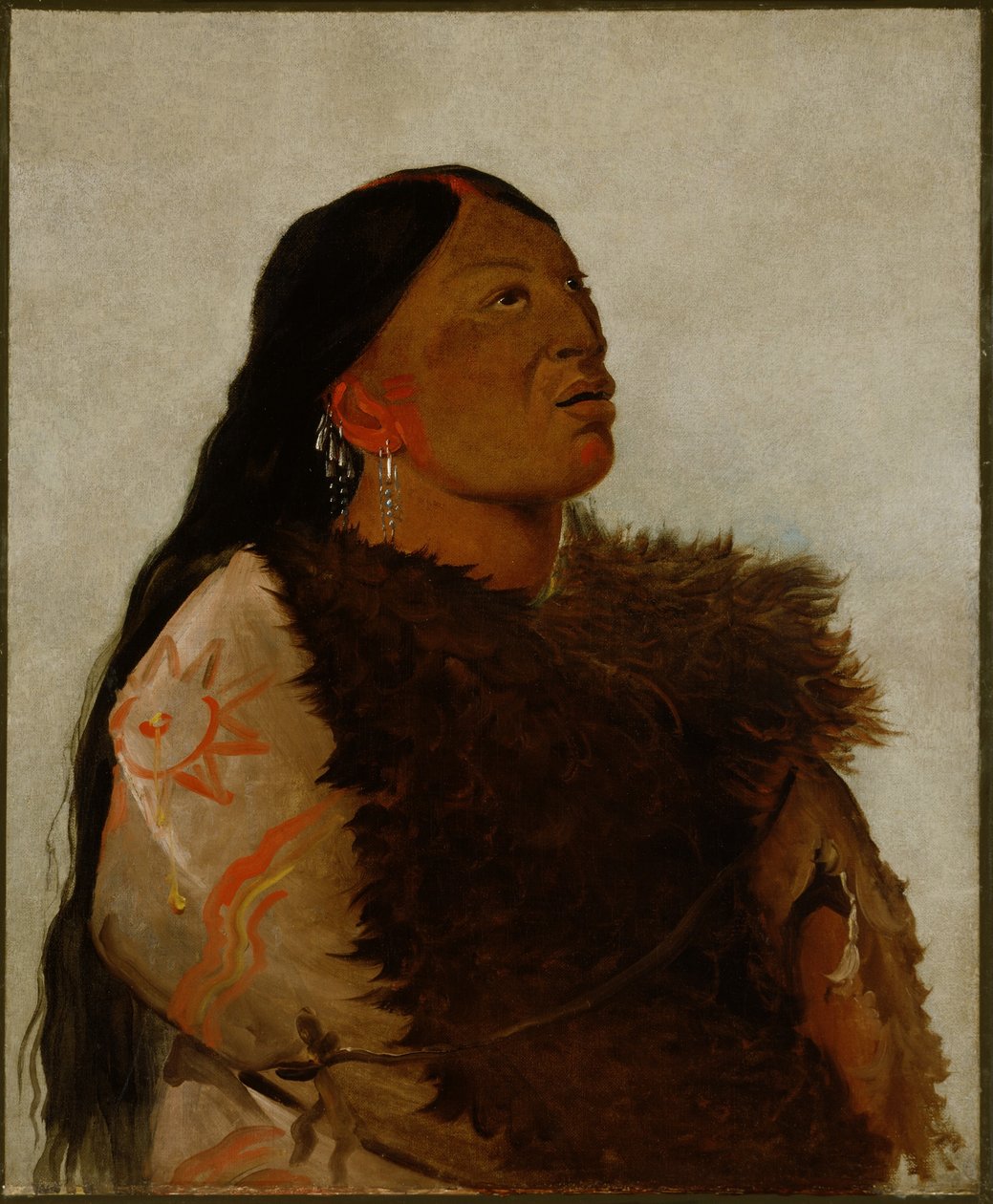 Żona Szóstki autorstwa George Catlin