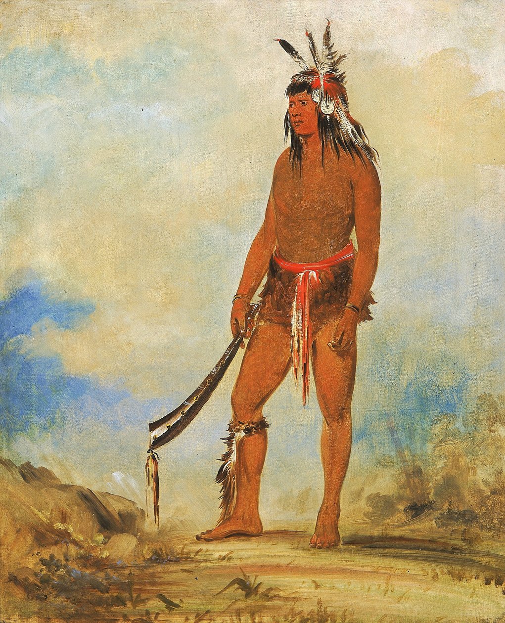 Won-de-tów-a, Cud autorstwa George Catlin