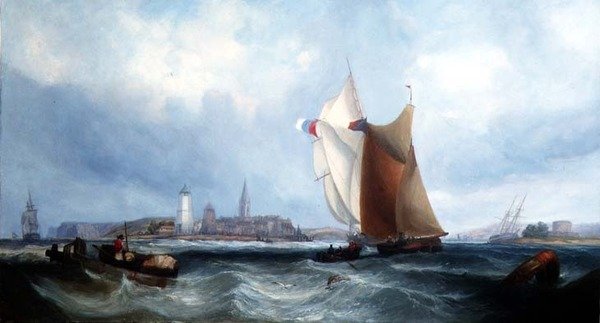 Wysyłka poza wybrzeże francuskie autorstwa George Chambers