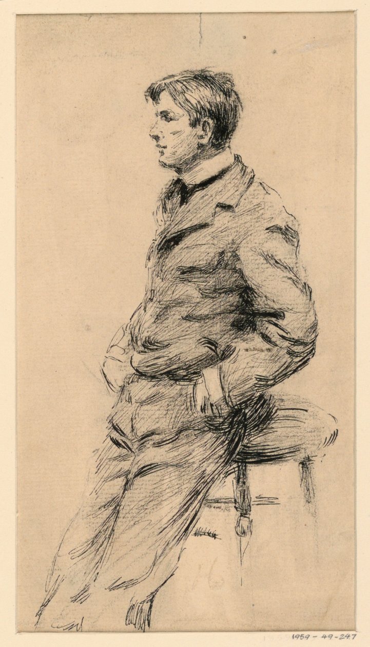 Szkic młodości autorstwa George Charles Aid