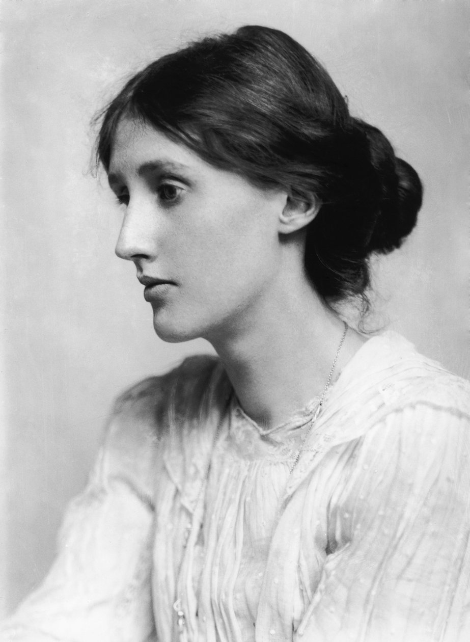 Virginia Woolf, brytyjska autorka, 1902 autorstwa George Charles Beresford