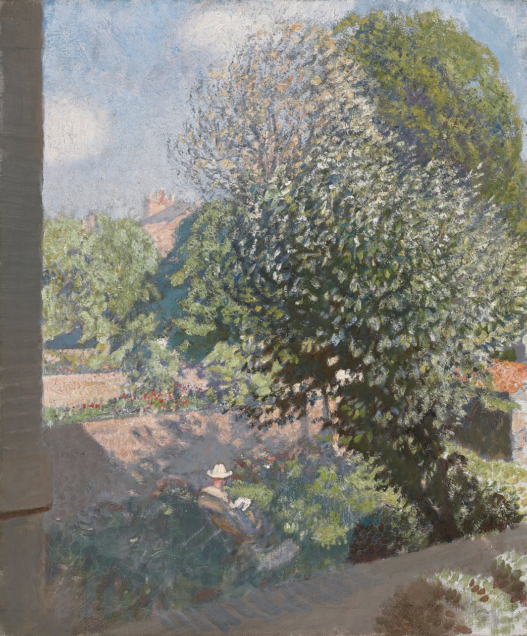 Zacieniony zakątek autorstwa George Clausen