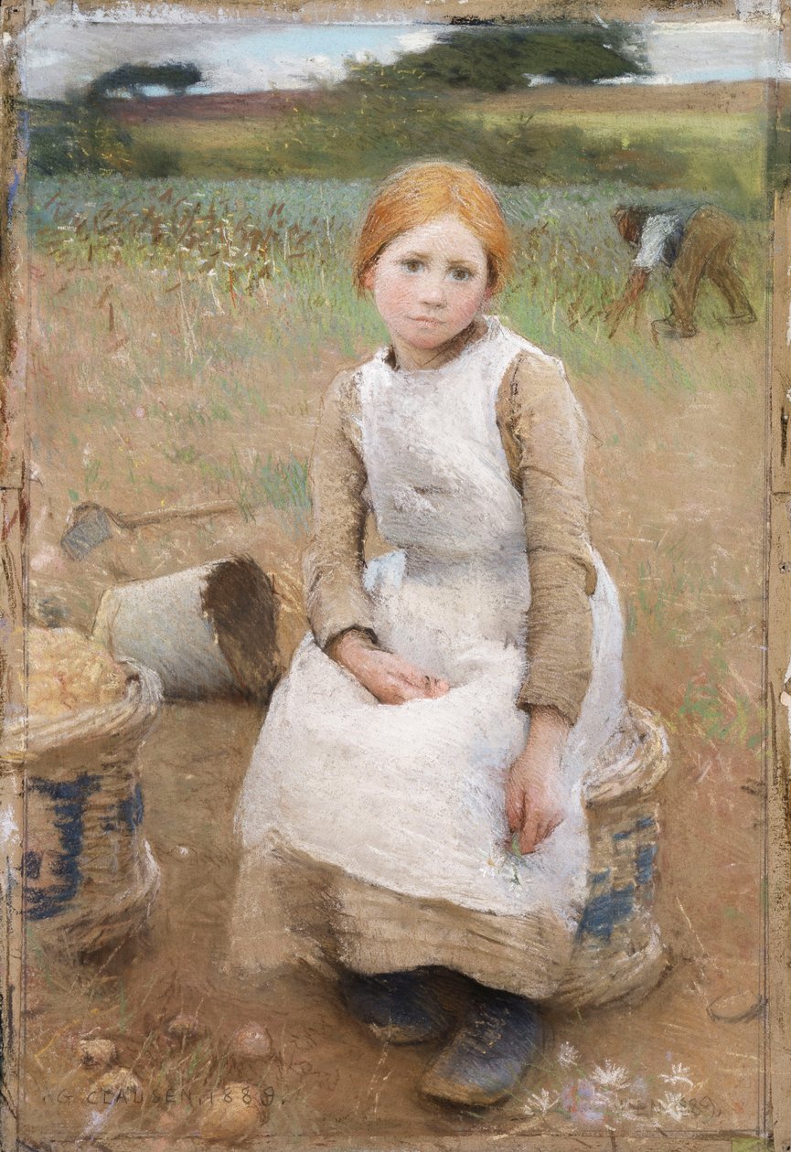 Mała Róża autorstwa George Clausen