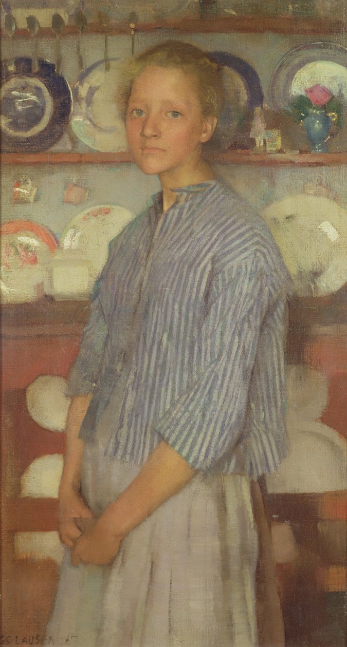 Normandzki chłop autorstwa George Clausen