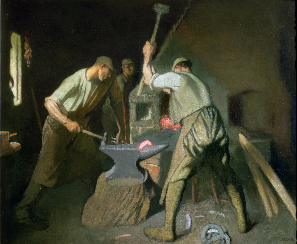 Nasz kowal autorstwa George Clausen
