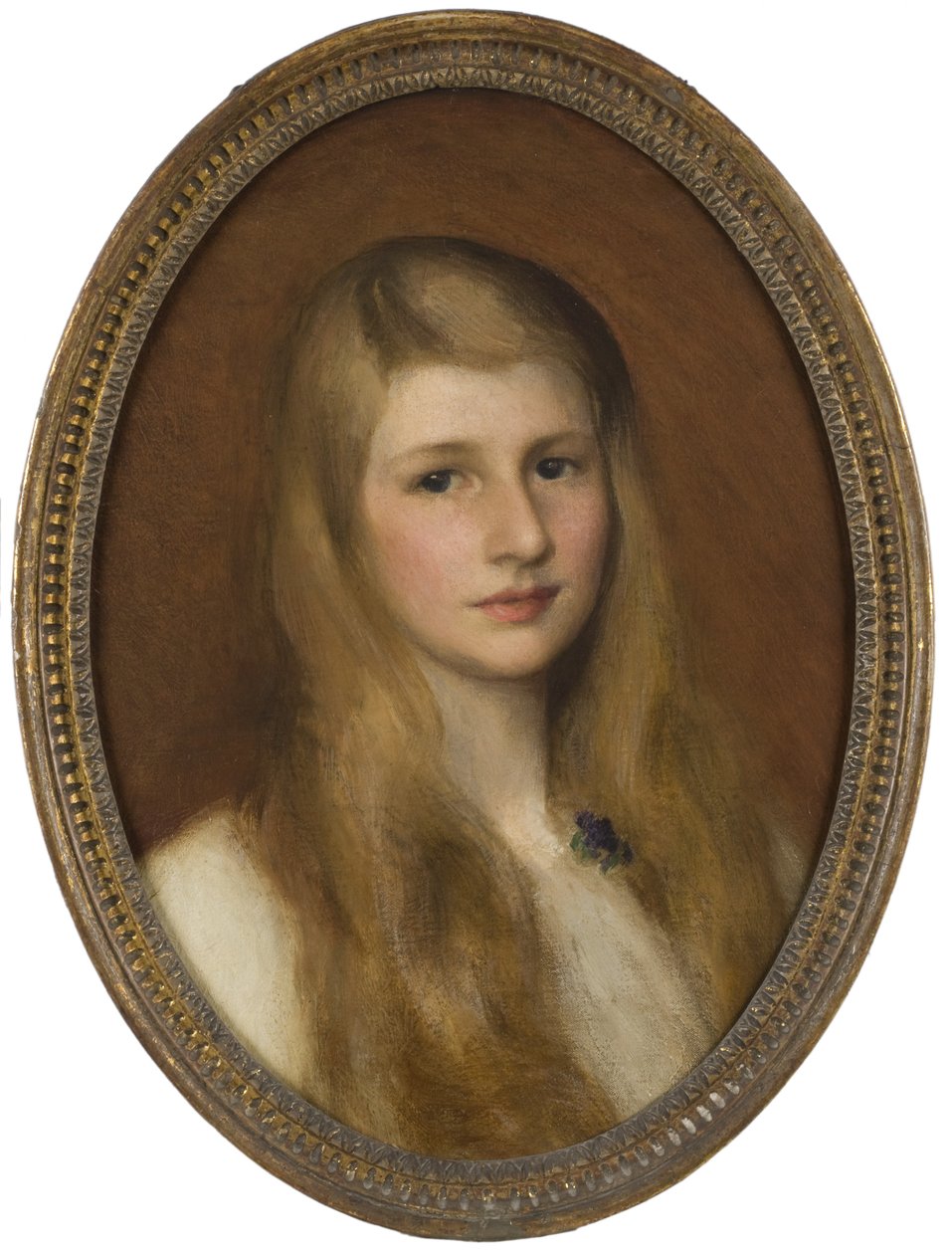 Portret Margaret Hilton autorstwa George Clausen