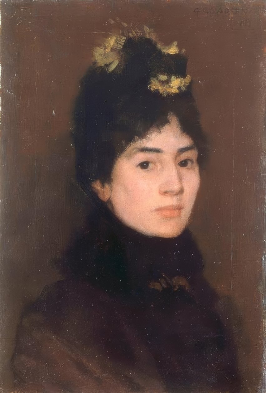 Portret pani Mark Fisher autorstwa George Clausen