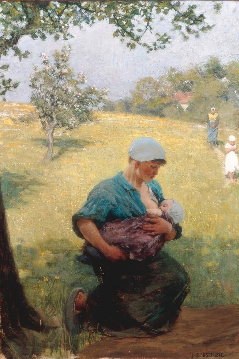 Wiosna autorstwa George Clausen