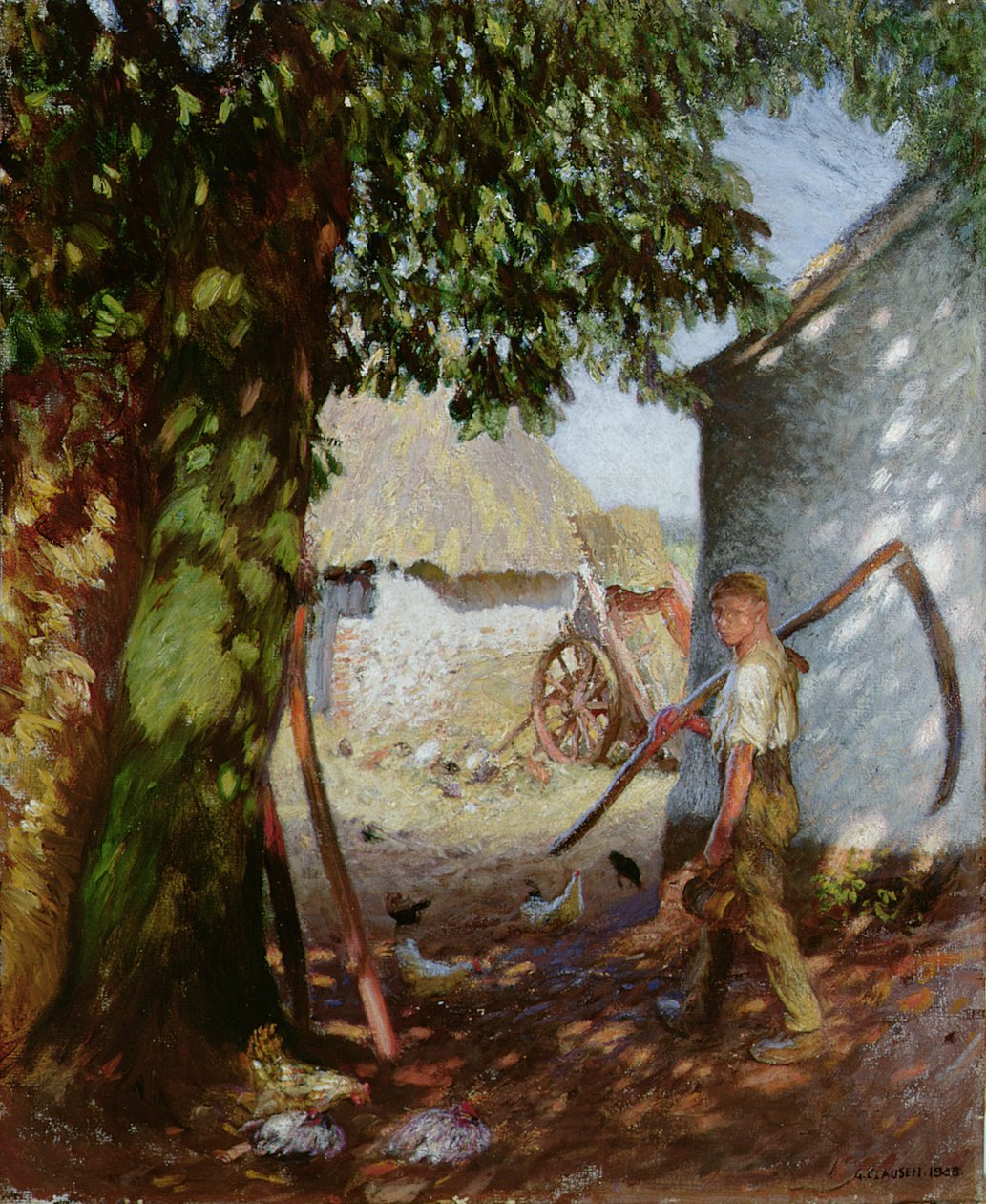 Gospodarstwo autorstwa George Clausen